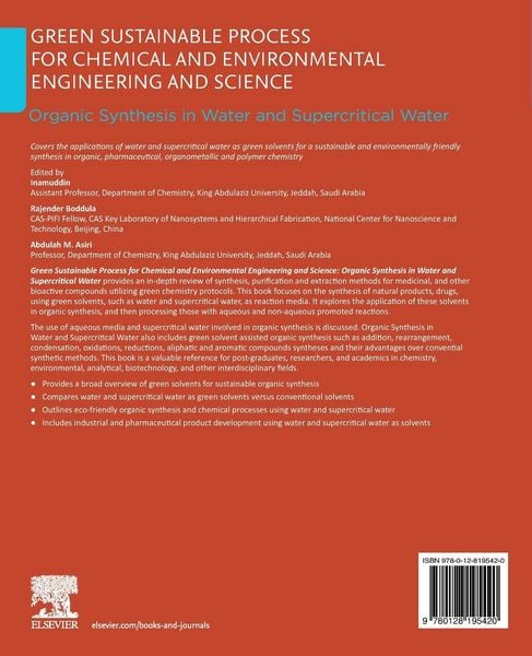 Produktbild: Green Sustainable Process for Chemical and Environmental Engineering and Science