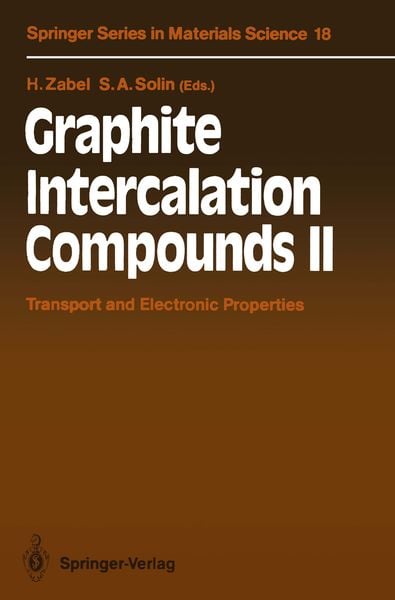 Produktbild: Graphite Intercalation Compounds II