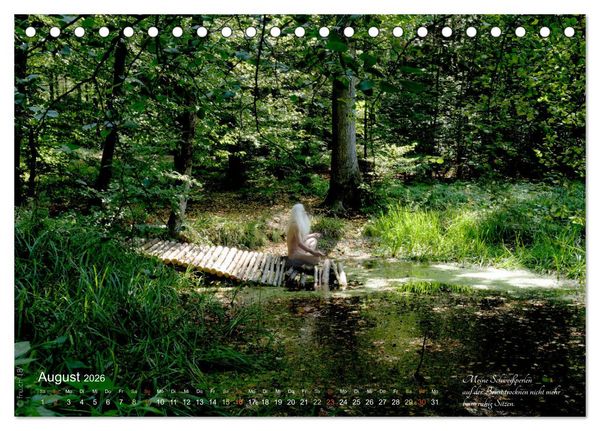 Produktbild: HAIKU AM TEICH (Tischkalender 2026 DIN A5 quer), CALVENDO Monatskalender