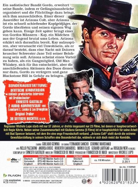 Produktbild: Arizona Colt - Mediabook - Cover B (+ DVD)