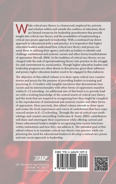 Produktbild: Envisioning a Critical Race Praxis in K-12 Education Through Counter-Storytelling(HC)