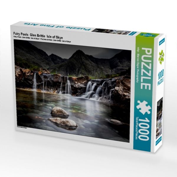 CALVENDO Puzzle Fairy Pools Glen Brittle Isle of Skye | 1000 Teile Lege-Größe 64x48cm Foto-Puzzle für glückliche Stunden