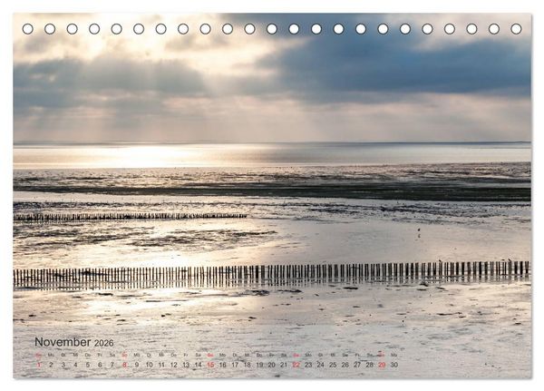 Produktbild: Deutschland Blicke in die Natur (Tischkalender 2026 DIN A5 quer), CALVENDO Monatskalender