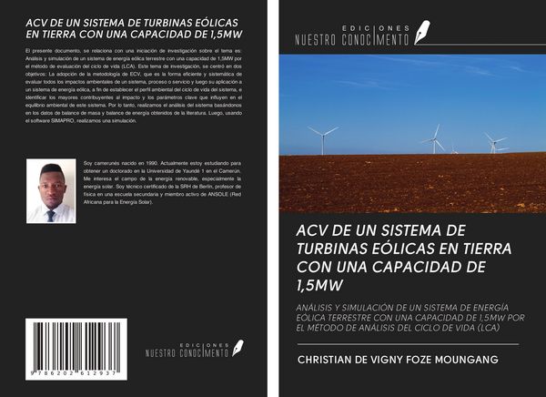 Produktbild: ACV DE UN SISTEMA DE TURBINAS E&Oacute;LICAS EN TIERRA CON UNA CAPACIDAD DE 1,5MW