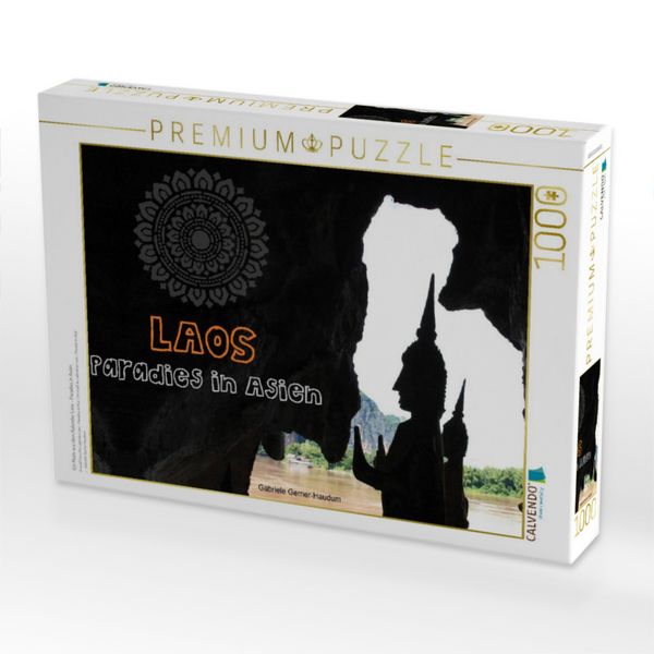 Produktbild: CALVENDO Puzzle Ein Motiv aus dem Kalender Laos - Paradies in Asien | 1000 Teile Lege-Gr&ouml;&szlig;e 64x48cm Foto-Puzzle f&uuml;r gl&uuml;ckliche Stunden