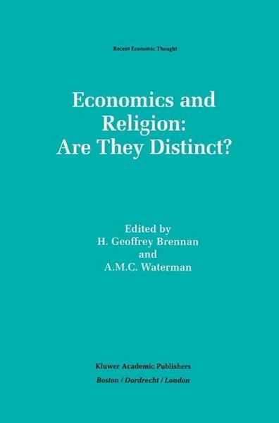 Produktbild: Economics And Religion: Are They Distinct?