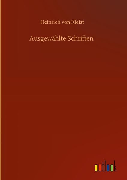 Produktbild: Ausgew&auml;hlte Schriften