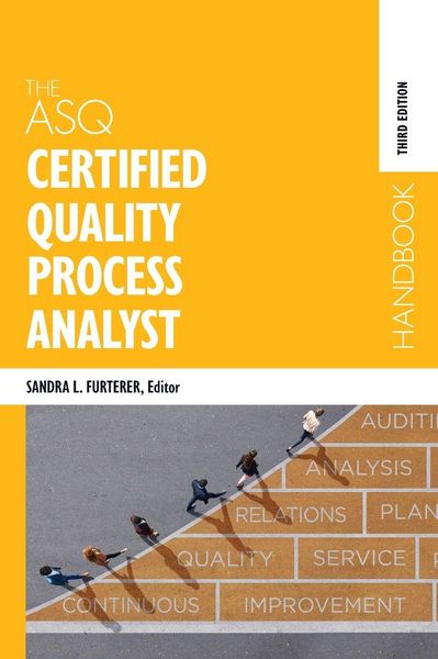 Produktbild: The ASQ Certified Quality Process Analyst Handbook