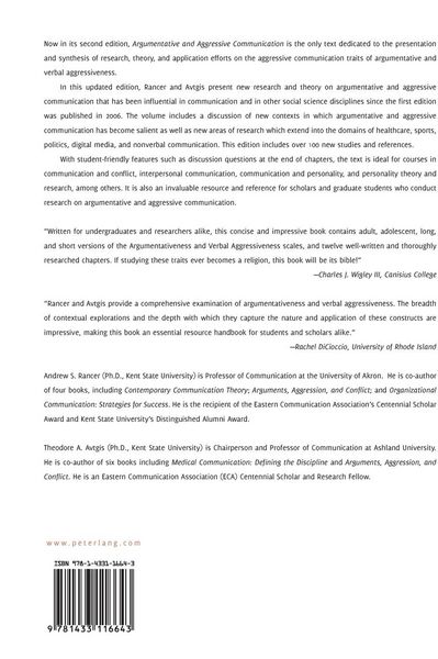 Produktbild: Argumentative and Aggressive Communication