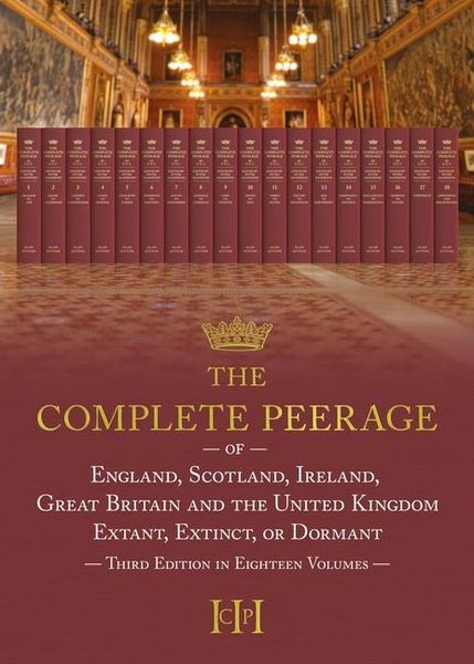 Produktbild: The Complete Peerage: Camden to Cunningham