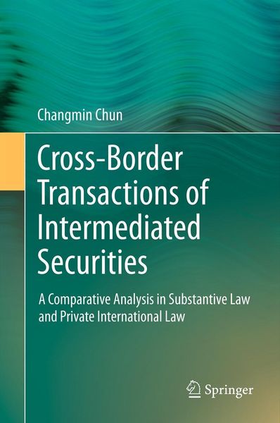 Produktbild: Cross-border Transactions of Intermediated Securities