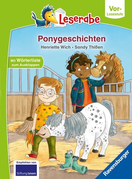 Produktbild: Leserabe Vor-Lesestufe - Ponygeschichten