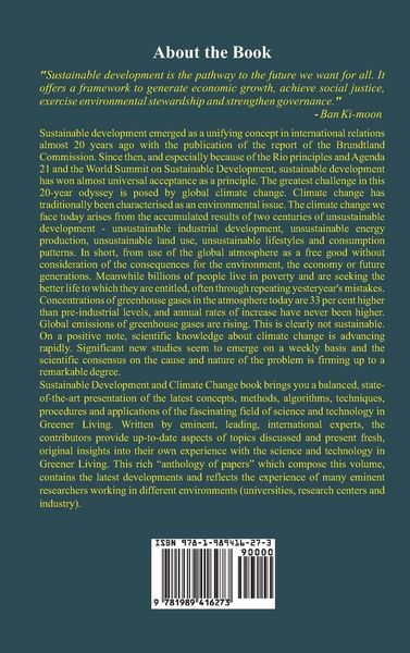 Produktbild: Sustainable Development and Climate Change