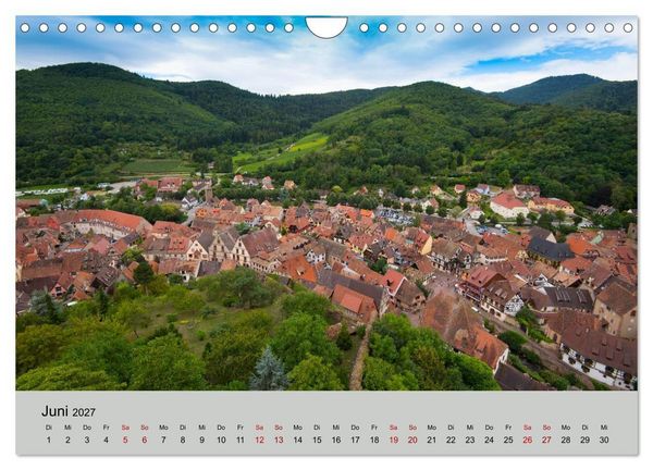 Produktbild: Die Weinsta&szlig;e im Elsass (Wandkalender 2027 DIN A4 quer), CALVENDO Monatskalender