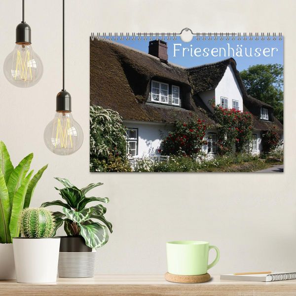 Produktbild: Friesenh&auml;user (Wandkalender 2026 DIN A4 quer), CALVENDO Monatskalender