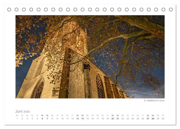 Produktbild: L(i)ebenswertes UNNA (Tischkalender 2026 DIN A5 quer), CALVENDO Monatskalender