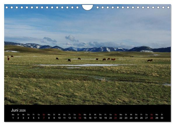 Produktbild: Montana! (Wandkalender 2026 DIN A4 quer), CALVENDO Monatskalender