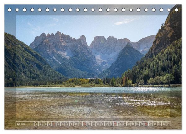 Produktbild: Bergerlebnis Dolomiten (Tischkalender 2026 DIN A5 quer), CALVENDO Monatskalender