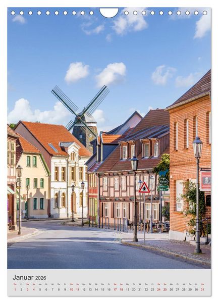 Produktbild: An den gro&szlig;en Seen der Mecklenburgischen Seenplatte (Wandkalender 2026 DIN A4 hoch), CALVENDO Monatskalender