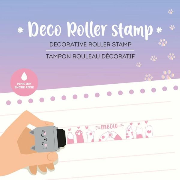 Produktbild: Legami Drehstempel - Kitty - Pink