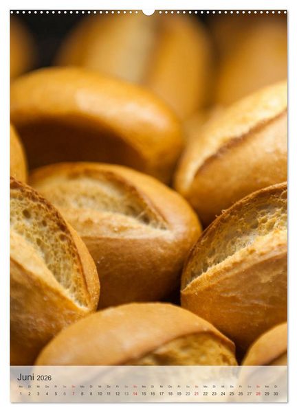 Produktbild: Emotionale Momente: Brot und Kaffee Impressionen (Wandkalender 2026 DIN A2 hoch), CALVENDO Monatskalender