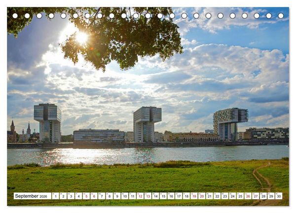Produktbild: K&ouml;ln - Facetten einer Stadt (Tischkalender 2026 DIN A5 quer), CALVENDO Monatskalender