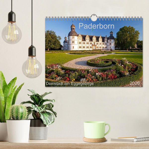 Produktbild: Paderborn Domstadt am Eggegebirge (Wandkalender 2026 DIN A4 quer), CALVENDO Monatskalender
