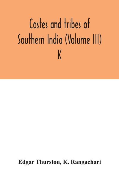 Produktbild: Castes and tribes of southern India (Volume III) K