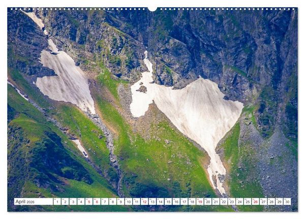Produktbild: Die Gletscher schmelzen (Wandkalender 2026 DIN A2 quer), CALVENDO Monatskalender