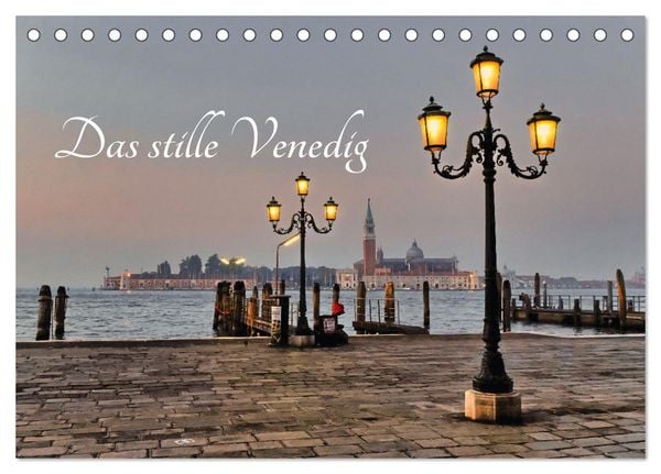 Produktbild: Das stille Venedig (Tischkalender 2026 DIN A5 quer), CALVENDO Monatskalender