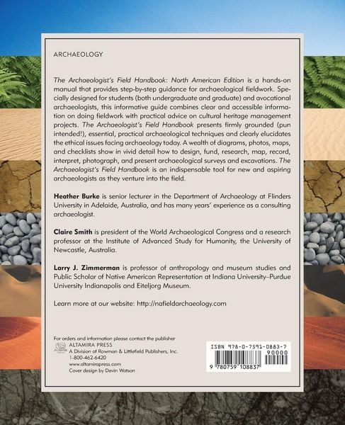 Produktbild: Archaeologist's Field Handbook