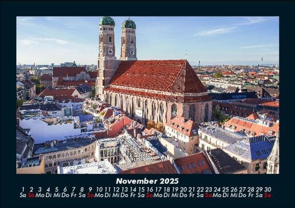 Produktbild: M&uuml;nchen 2025 Fotokalender DIN A5