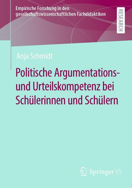 Produktbild: Politische Argumentations- und Urteilskompetenz bei Sch&uuml;lerinnen und Sch&uuml;lern