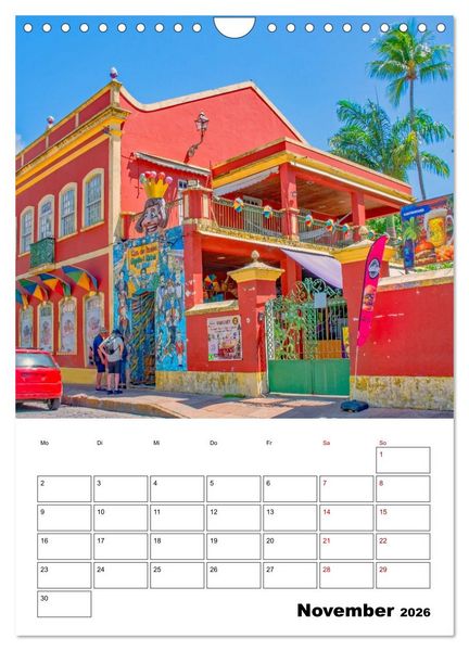 Produktbild: Olinda - ein Traumreiseziel (Wandkalender 2026 DIN A4 hoch), CALVENDO Monatskalender