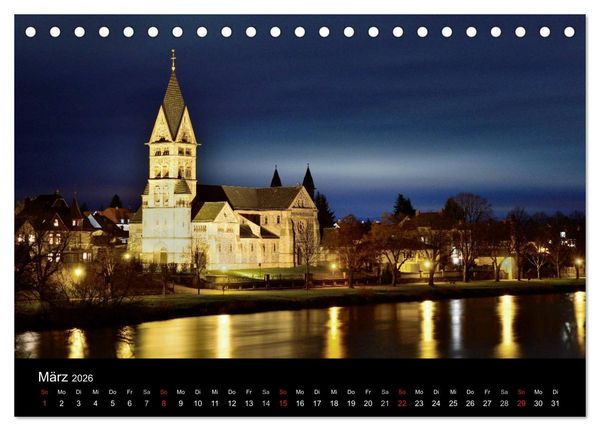 Produktbild: Hanau und Umgebung (Tischkalender 2026 DIN A5 quer), CALVENDO Monatskalender