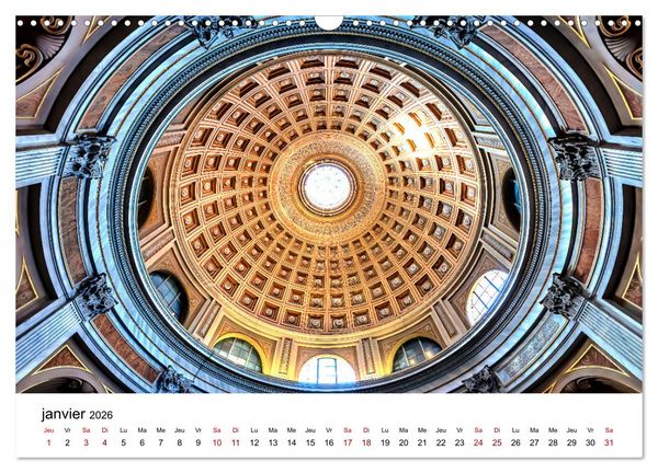 Produktbild: Rome, La Cit&eacute; &Eacute;ternelle (Calendrier mural 2026 DIN A3 vertical), CALVENDO calendrier mensuel