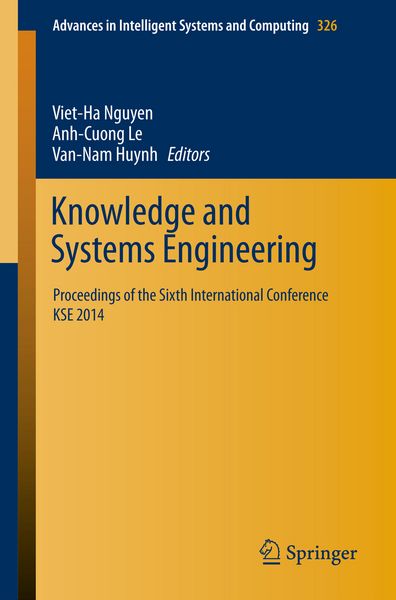 Produktbild: Knowledge and Systems Engineering