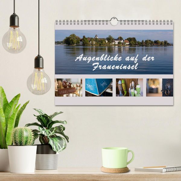Produktbild: Augenblicke auf der Fraueninsel (Wandkalender 2026 DIN A4 quer), CALVENDO Monatskalender