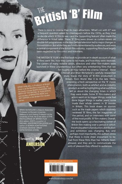 Produktbild: The British 'B' Film