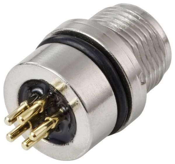 Produktbild: TRU COMPONENTS TC-13751892 Sensor/Aktor Einbaubuchse M8 x 1, M10 x 0.75 Buchse, Einbau Polzahl Sensoren: 5 1 St.