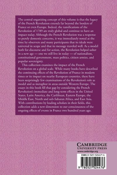 Produktbild: Global Ramifications of the French Revolution