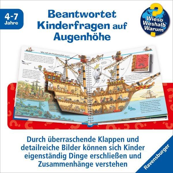 Produktbild: Wieso? Weshalb? Warum? Band 40 - Alles &uuml;ber Piraten