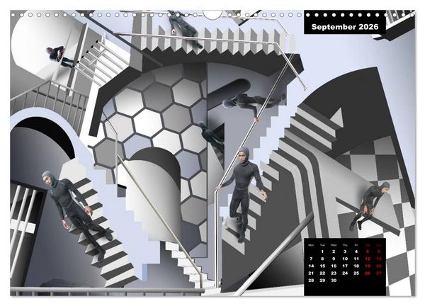 Produktbild: Dray's Re-Masters (Wall Calendar 2026 DIN A3 landscape), CALVENDO 12 Month Wall Calendar