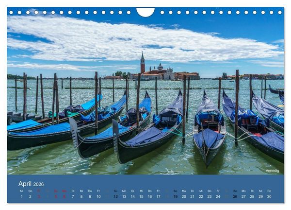 Produktbild: Italienische Momente (Wandkalender 2026 DIN A4 quer), CALVENDO Monatskalender