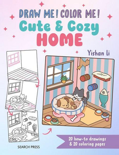 Produktbild: Draw me! Color me!: Cute & Cozy Home
