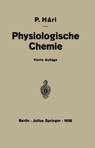 Produktbild: Kurzes Lehrbuch der Physiologischen Chemie
