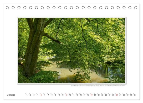 Produktbild: Emotionale Momente: Abtei Marienstatt im Westerwald (Tischkalender 2026 DIN A5 quer), CALVENDO Monatskalender