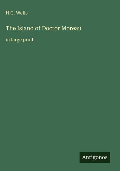 Produktbild: The Island of Doctor Moreau