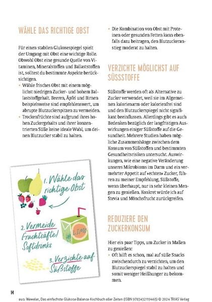 Produktbild: Das einfachste Glukose-Balance-Kochbuch aller Zeiten