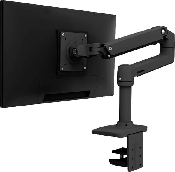 Ergotron LX Arm Desk Mount 1fach Monitor-Tischhalterung 38,1 cm (15') - 86,4 cm (34') Schwarz Drehbar, Höhenverstellbar,